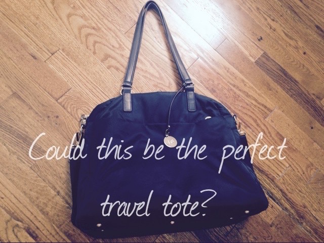 perfect travel tote