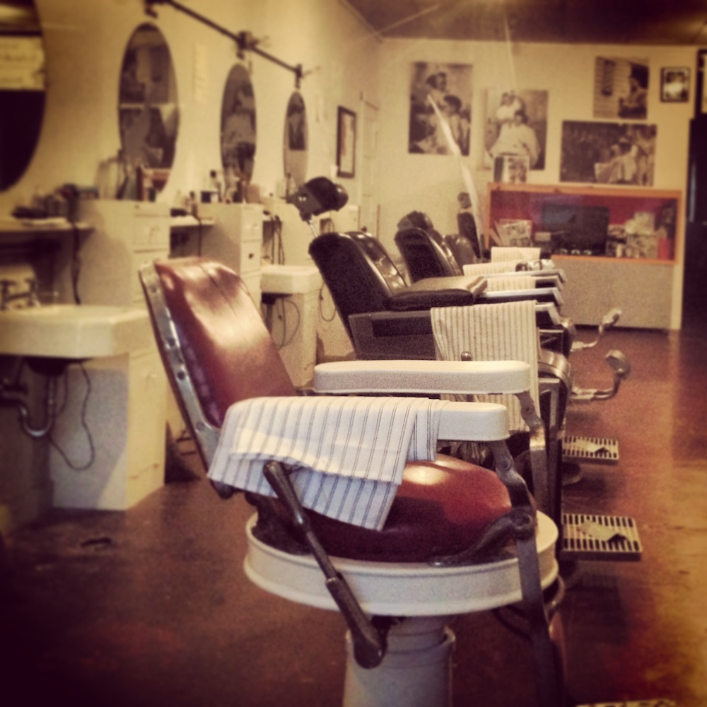 Elvis' Barbershop Chair